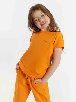 Koszulka dziecięca dla dziewczynki Tup Tup 101500-4610 116 cm Pomarańczowa (5907744500481)