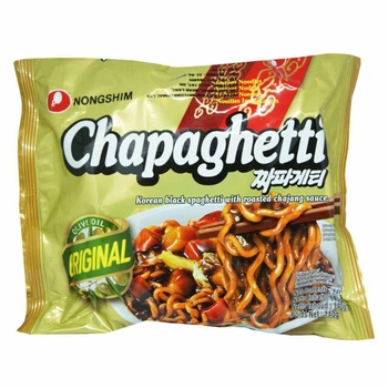 Корейская лапша Чапагетти с соевым соусом, ТМ Nongshim, 140г.