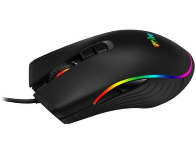 Игровая мышка Weibo S320 с подсветкой проводная, USB 7 кнопок (HF-1243)