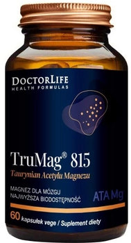 Дієтична добавка Doctor Life TruMag 815 mg 60 капсул (5905692385013)