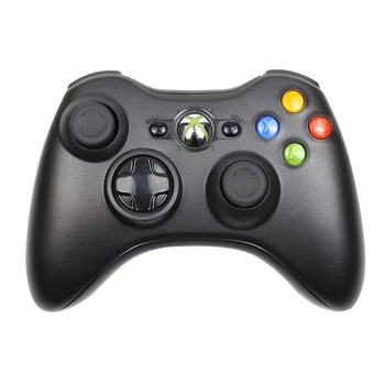 Бездротовий Джойстик - геймпад Xbox 360 Wireless Controller -WRC-36-Black, чорний