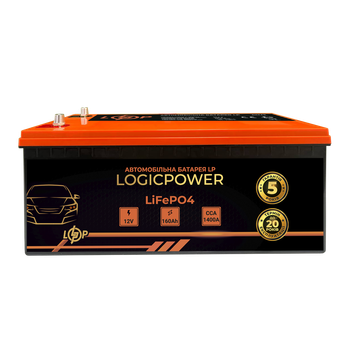 Автомобильный аккумулятор литиевый LP LiFePO4 24V - 160 Ah (+ справа) BMS 1400А