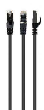 Патч корд Gembird RJ45 FTP Cat 6 black 2 m (PP6-2M/BK)
