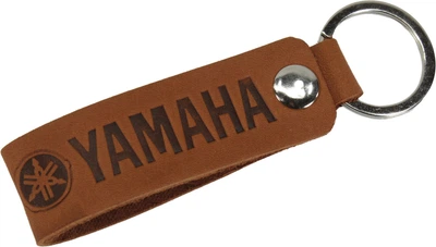 Брелок на ключі Yamaha коричневий (Україна) (шкіра)
