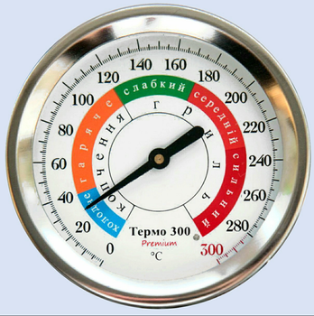 Термометр для коптильни TERMO 300 Premium 0-300⁰С