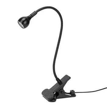 Настільна USB UV/LED ( УВ )лампа, гнучка на прищіпці для сушіння гель-лаку , гелевих тіпс