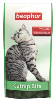 Кет ніп битц Beaphar Catnip Bits, подушечки з котячою м'ятою, 35 г