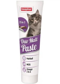Дуо малт Beaphar Duo Malt Paste шерстевыводная паста для кошек, 100 г