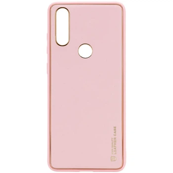 Противоударный Кожаный Чехол Xshield для Xiaomi Redmi Note 7 / Note 7 Pro / Note 7s Розовый / Pink