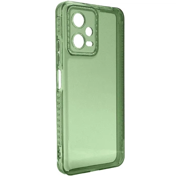 Противоударный Чехол TPU Starfall Clear для Xiaomi Poco X5 5G / Redmi Note 12 5G Зеленый