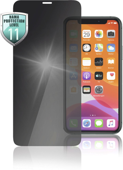 Szkło ochronne Hama do Apple iPhone XR/11 Black (4047443436320)