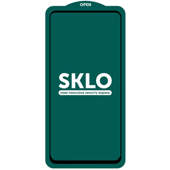Захисне скло SKLO 5D (тех.пак) для Samsung Galaxy A53 5G Чорний