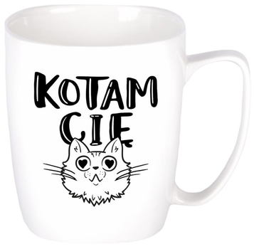 Kubek porcelanowy Nadwyraz Kotam Cię 380 ml (5905159719986)