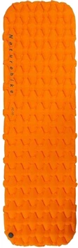 Матрас туристический надувной одноместный Naturehike FC-10 NH19Z032-P 195 x 59 x 6.5 см Оранжевый (6976023922541)