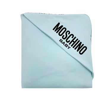 Плед детский с уголком Moschino M8B000 Голубой