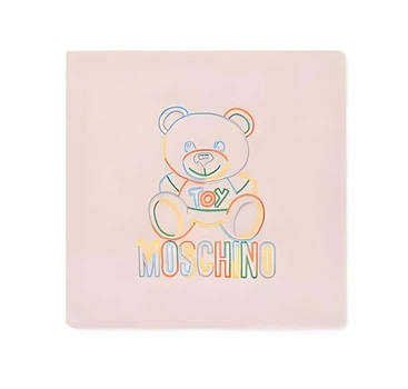 Плед детский двойной Moschino MPB005 Розовый/Серый