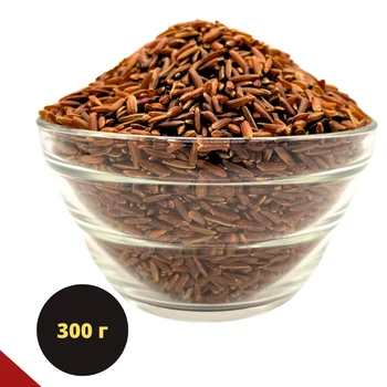 Рис коричневий довгозернистий нешліфований Clear 300 г (BrownR-300)