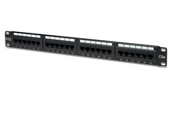 Патч-панель DIGITUS 19" 1U, 24 порти, Cat.6 UTP у зборі