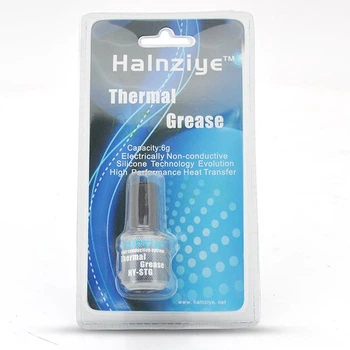 Паста термопроводная HY-STG810 6g, пляшка, Grey
