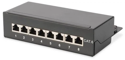 Патч-панель DIGITUS Desktop, 8 портів, 6 STP в зборі