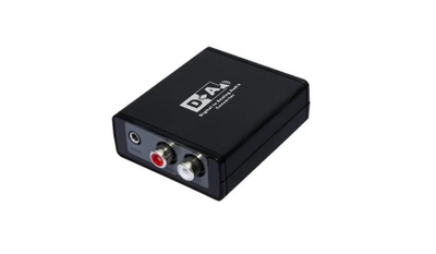 Цифровой аудио конвертер HD AVCom AVC112 Digital Coaxial/Optical Toslink в Analog сигнал
