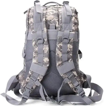 45 л. Тактичний багатофункціональний штурмовий рюкзак M07P, міський. Трекінговий рюкзак Піксель