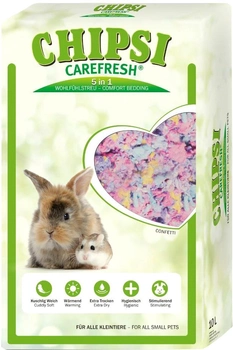 Żwirek dla gryzoni Chipsi Carefresh Soft Paper Bedding Confetti 10 l (0066380001327)
