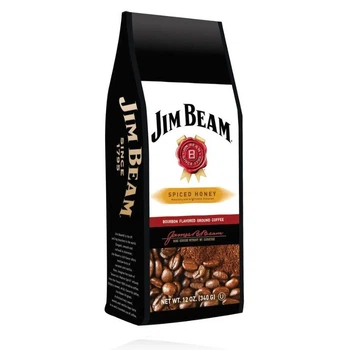 Молотый кофе Jim Beam Spiced Honey Bourbon Coffee со вкусом Меда и Бурбона 340г