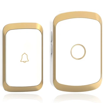Беспроводной дверной звонок на входную дверь Digital Lion WDB01, Gold
