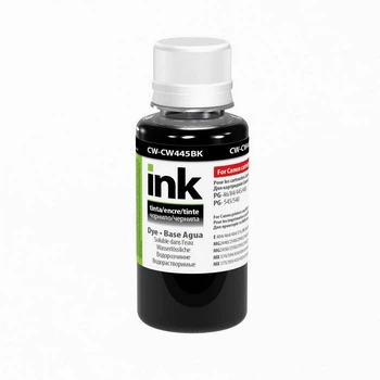 Чернила ColorWay для Canon CW445 BK Dye-based 100 ml PGI-445 (CW-CW445BK01)