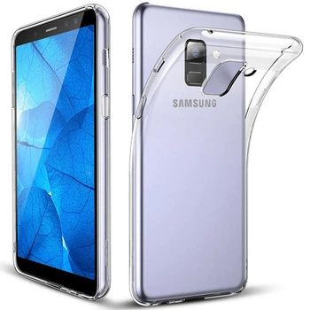 Протиударний TPU Чохол Epic Transparent 1,5mm для Samsung A530 Galaxy A8 (2018) Безбарвний (прозорий)