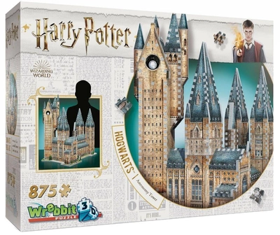 3D Puzzle Wrebbit 3D Harry Potter Hogwarts Astronomy Tower 875 elementów (0665541020155)
