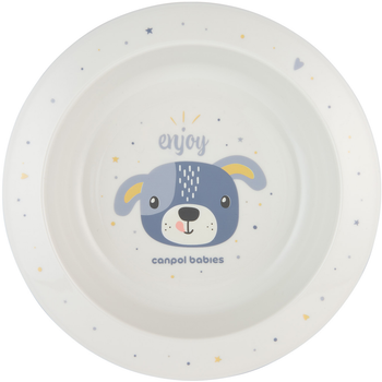 Мисочка пластикова Canpol Babies Cute Animals Собачка 270 мл (4/412_blu2)