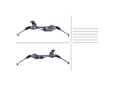 Рулевая рейка с ЭУР VW Passat B8 14-, Skoda Karoq 17-, Skoda Superb 15- BOSCH VW423.NL00.OEM