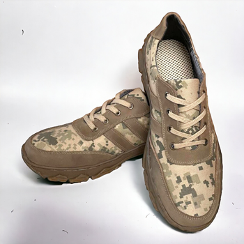 Літні Жіночі Тактичні Кросівки. Койот. Натуральна шкіра. 48р (32см) MBLF-2125-48