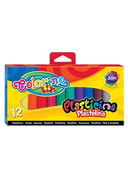 Пластилин 12 цв. 100 г COLORINO (13291PTR/1) 5907690813291