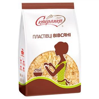 Пластівці вівсяні Сквирянка 700 г х 6 шт