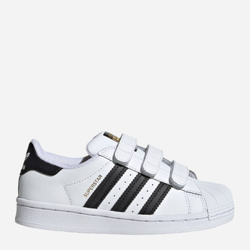 Trampki chłopięce na rzepy Adidas Originals Superstar EF4838 29 (11.5UK) Białe (4062053339748)