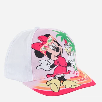 Дитяча бейсболка для дівчинки Disney Minnie EX4502 50 см Біла (3609086987501)