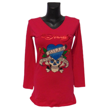 Туніка Ed Hardy L рожева