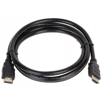 Кабель HDMI-HDMI HIGH SPEED 1.5m, v1.4, OD-7.5mm, круглый Black, коннектор Black, (Пакет) Q250
