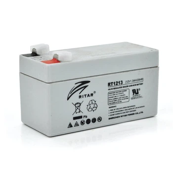 Акумуляторна батарея AGM WRITER R T 1213, Grey Case, 12V 1.3 Ah ( 98 х 44 х 53 (59) ) Q20