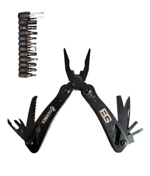 Мультитул із насадками Gerber 8811, Чорний