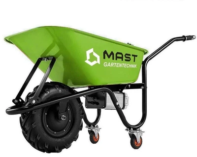 Аккумуляторная тачка MAST EWB 150G с электродвигателем 280 Вт и грузоподъемностью 150 кг (EWB150G)