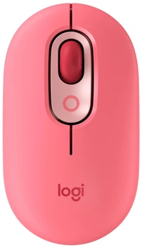 Миша бездротова Logitech POP Mouse with emoji Heartbreaker Rose (910-006548) роежва
