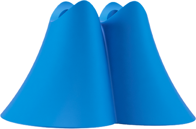 Тримач для зубних щіток Promis Portaspazz Duo Блакитний (4260689833528)