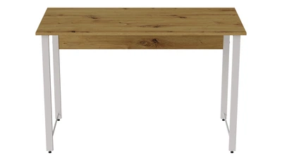 Компьютерный стол Ferrum-decor Курт 75x120x60 белый ДСП Дуб Артизан 32мм (KURT2243)
