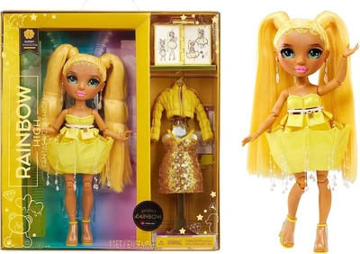 Лялька Рейнбоу Хай Санні Медісон Rainbow High Sunny Madison Yellow Fantastic Fashion Doll S6