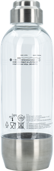 Бутылка SODA@HOME OPTIMUM Silver 1000 ml (совместима с моделями ARDESTO SMW-01B и SMW-02B)