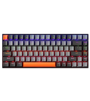 Клавіатура Machenike K500A-TKL 84Key, RED SWITCH, USB-A, ENG, Grey/Black color, RGB (K500B84-RED)
